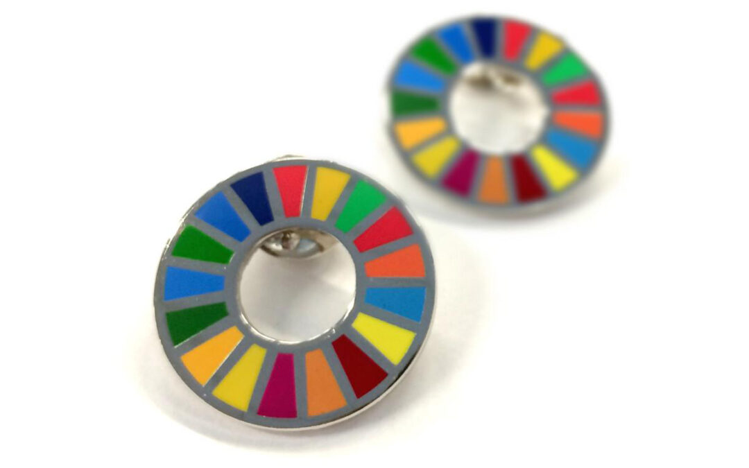 El logo de los 17 Objetivos de Desarrollo Sostenible